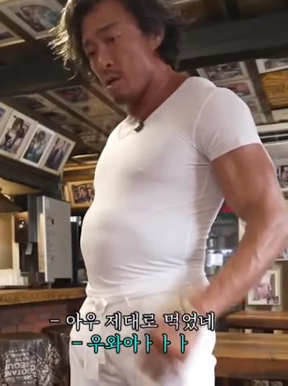 벌써 한국인들이 많다는 추성훈 스테이크 단골 가게ㅋㅋㅋ