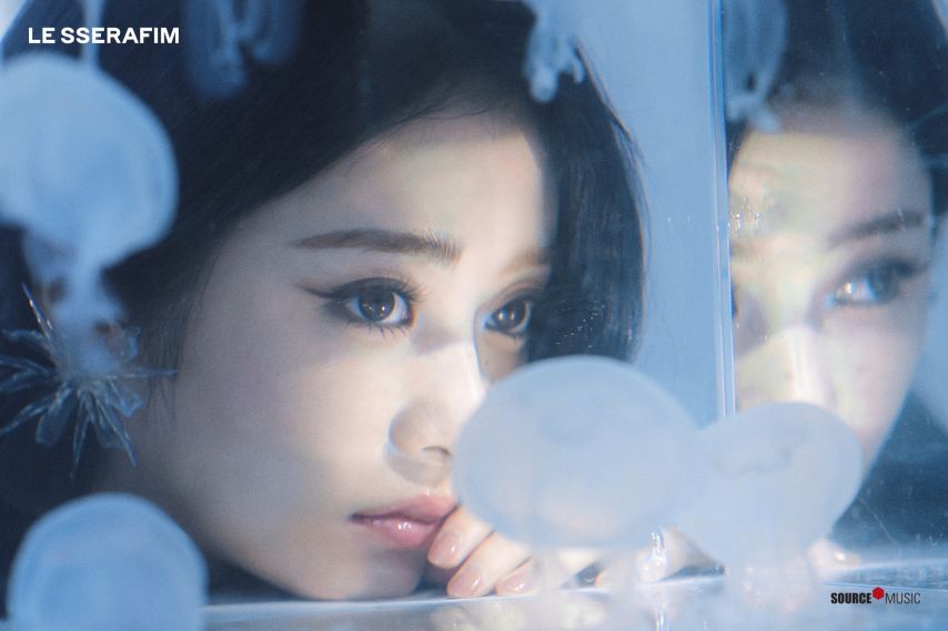 르세라핌 허윤진 ‘해파리’ Photo Sketch