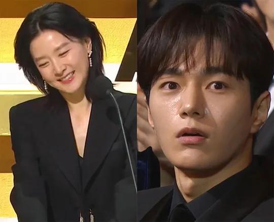 이영애, 시상자 깜짝 등장