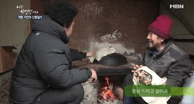 고양이를 산채로 솥에 넣는 자연인