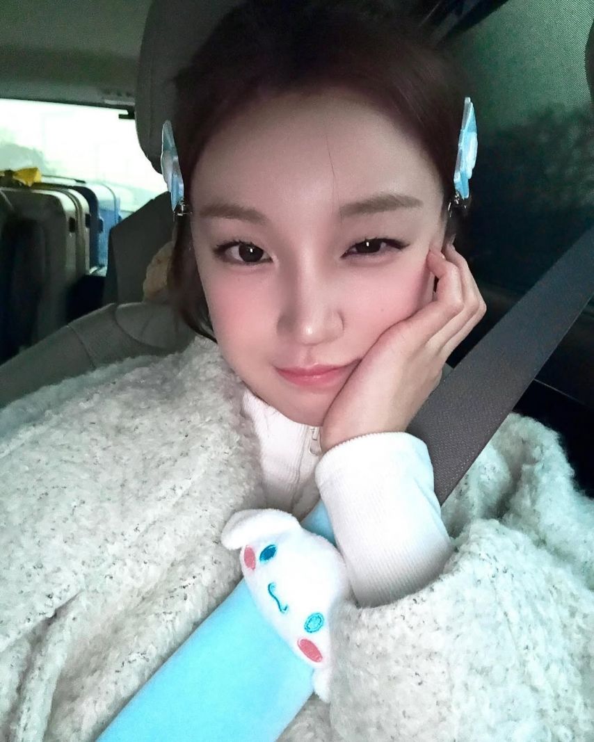아이들 우기 SNS