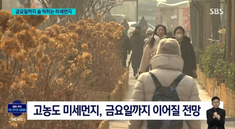 이번주 마스크 꼭 쓰고 다니세요.....