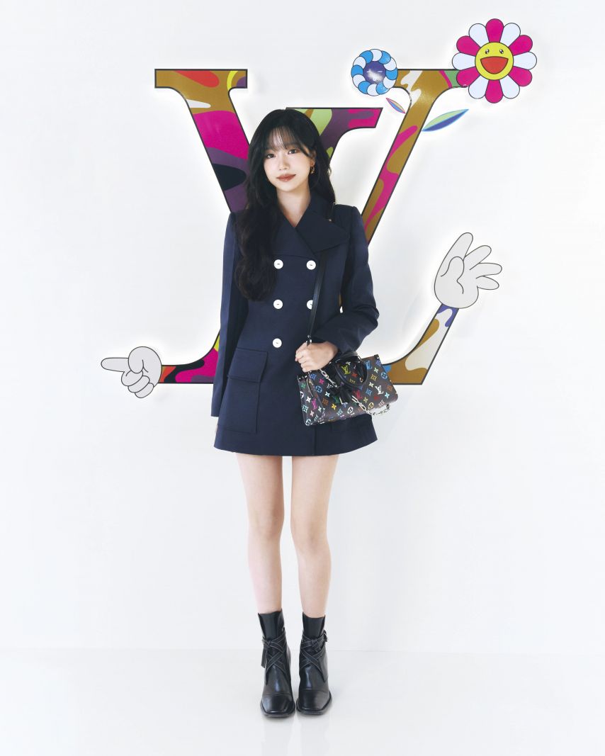 태연 조유리 루이비통 X 무라카미 다카시 도산스토어 리뉴얼 오픈 행사