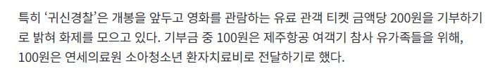 '귀신경찰' 신현준 200원 기부