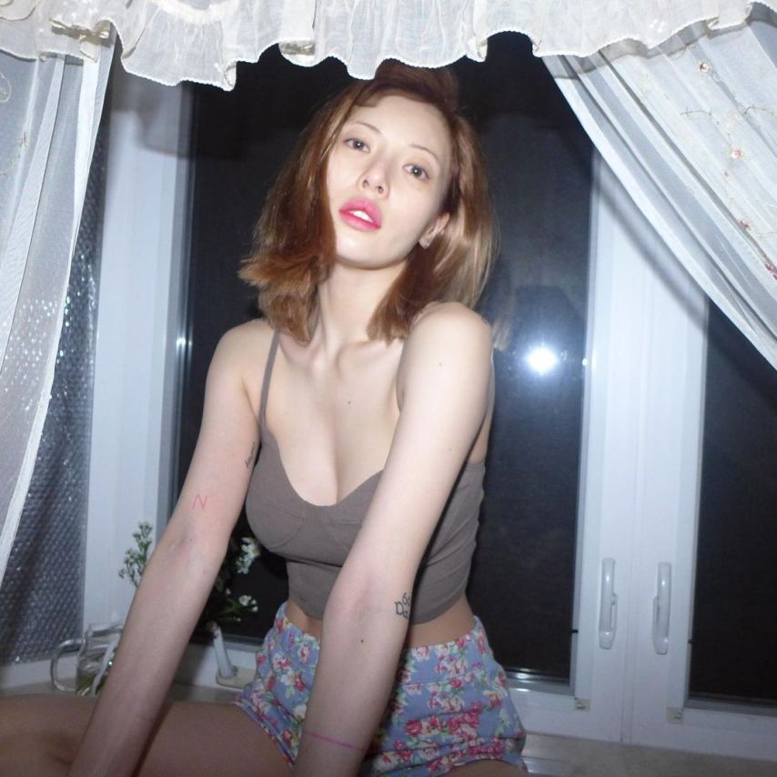 예뻤던 현아 몸매