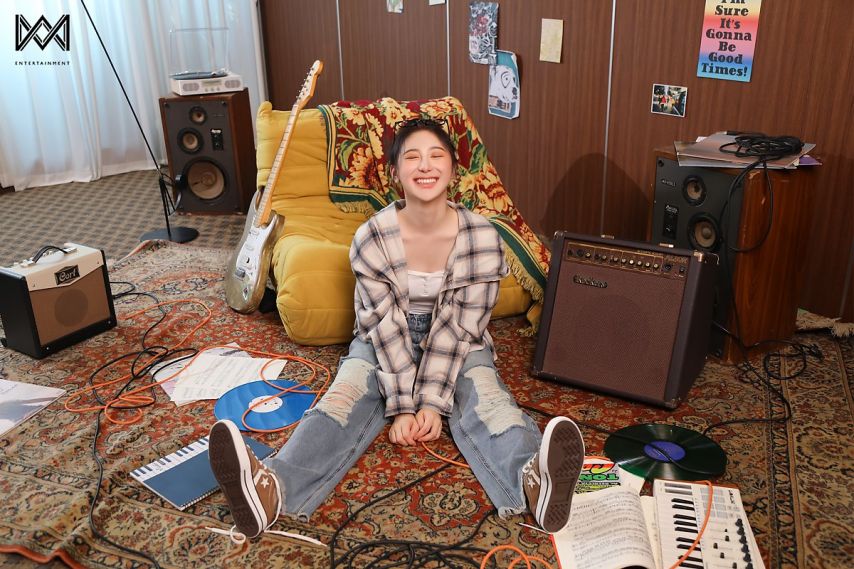이채연 시즌그리팅 비하인드