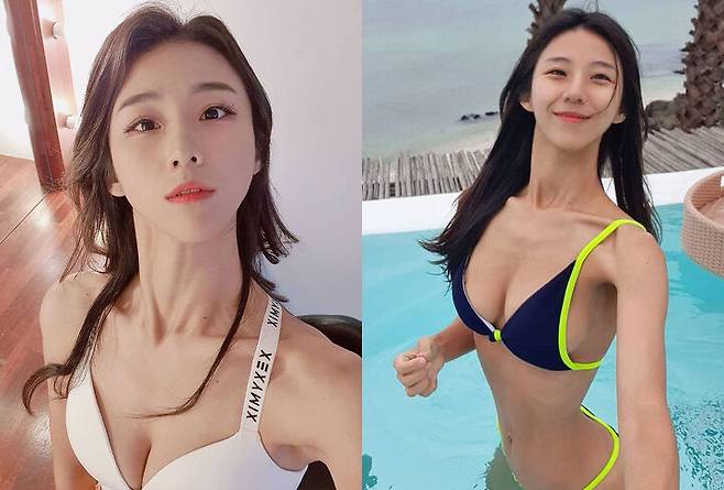 요가 강사 공우솜 굴곡진 비키니 몸매 라인.mp