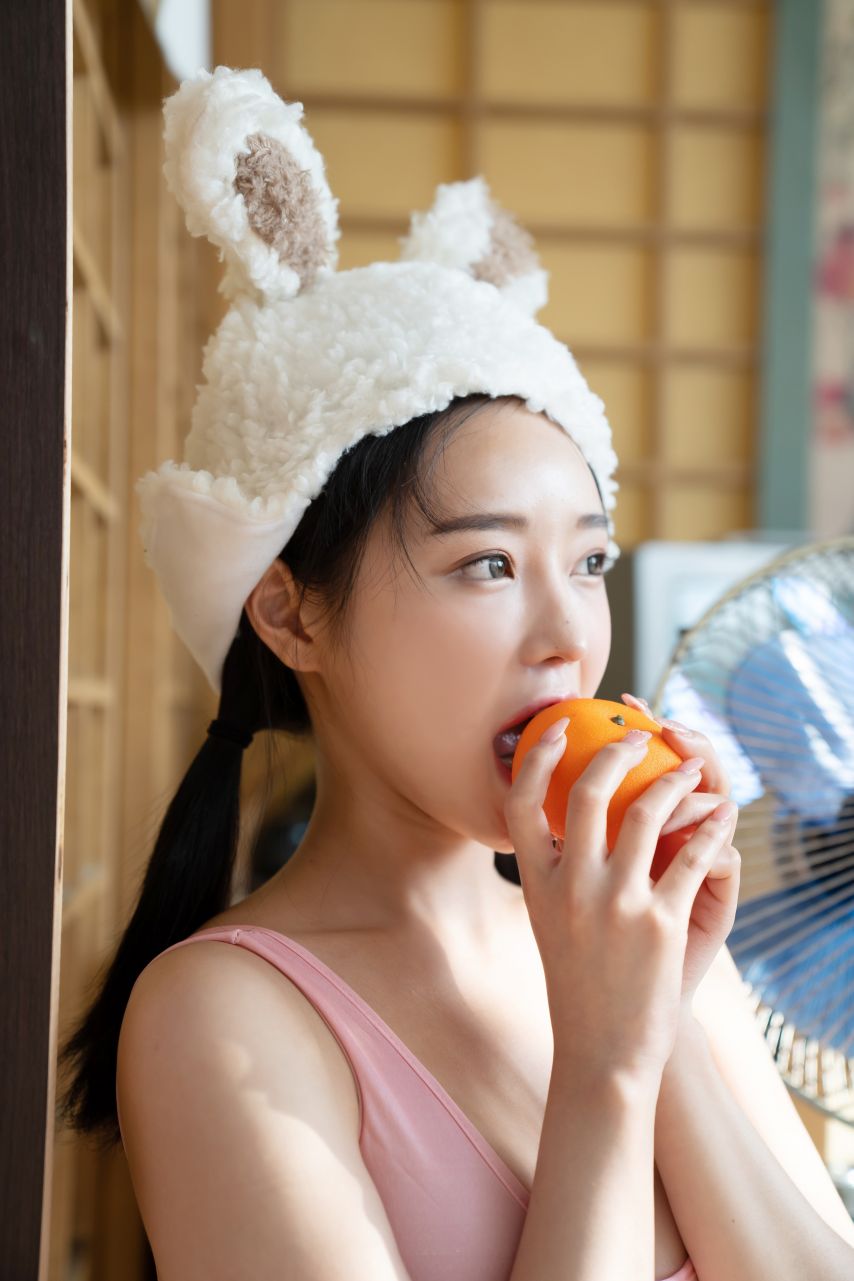 핑크 모노키니 Leeae