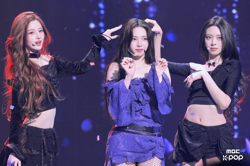 ITZY 유나,에스파 카리나,엔믹스 설윤 가요대제전 현장포토