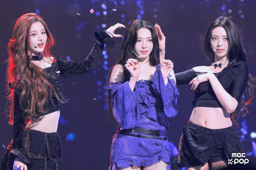 ITZY 유나,에스파 카리나,엔믹스 설윤 가요대제전 현장포토