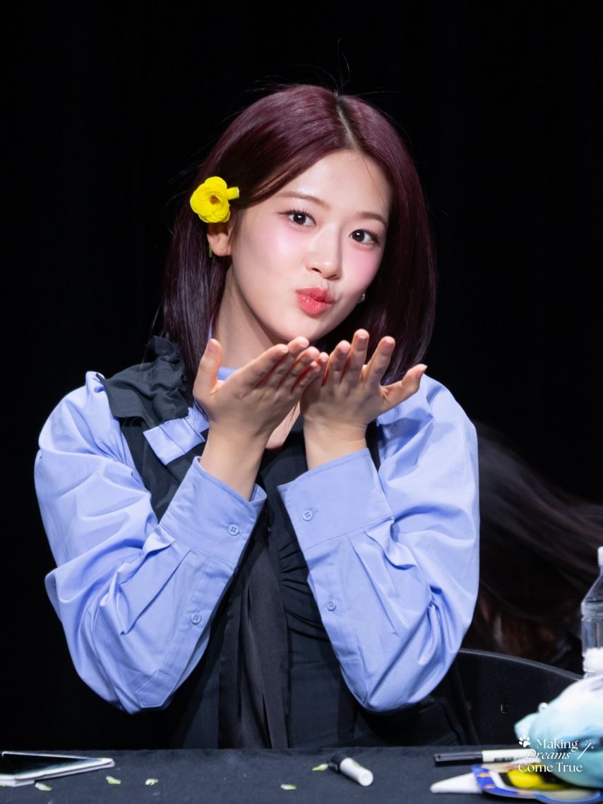 오늘자 애플뮤직팬싸 아이브 안유진