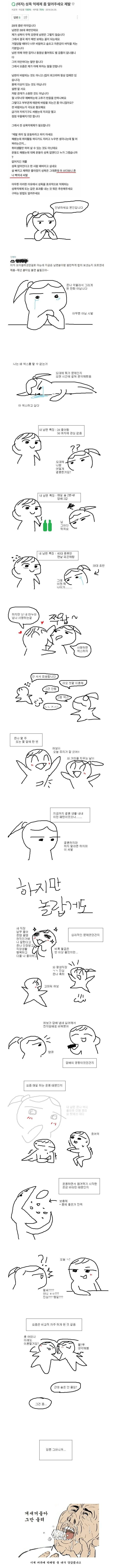 성욕 억제제 아내 근황
