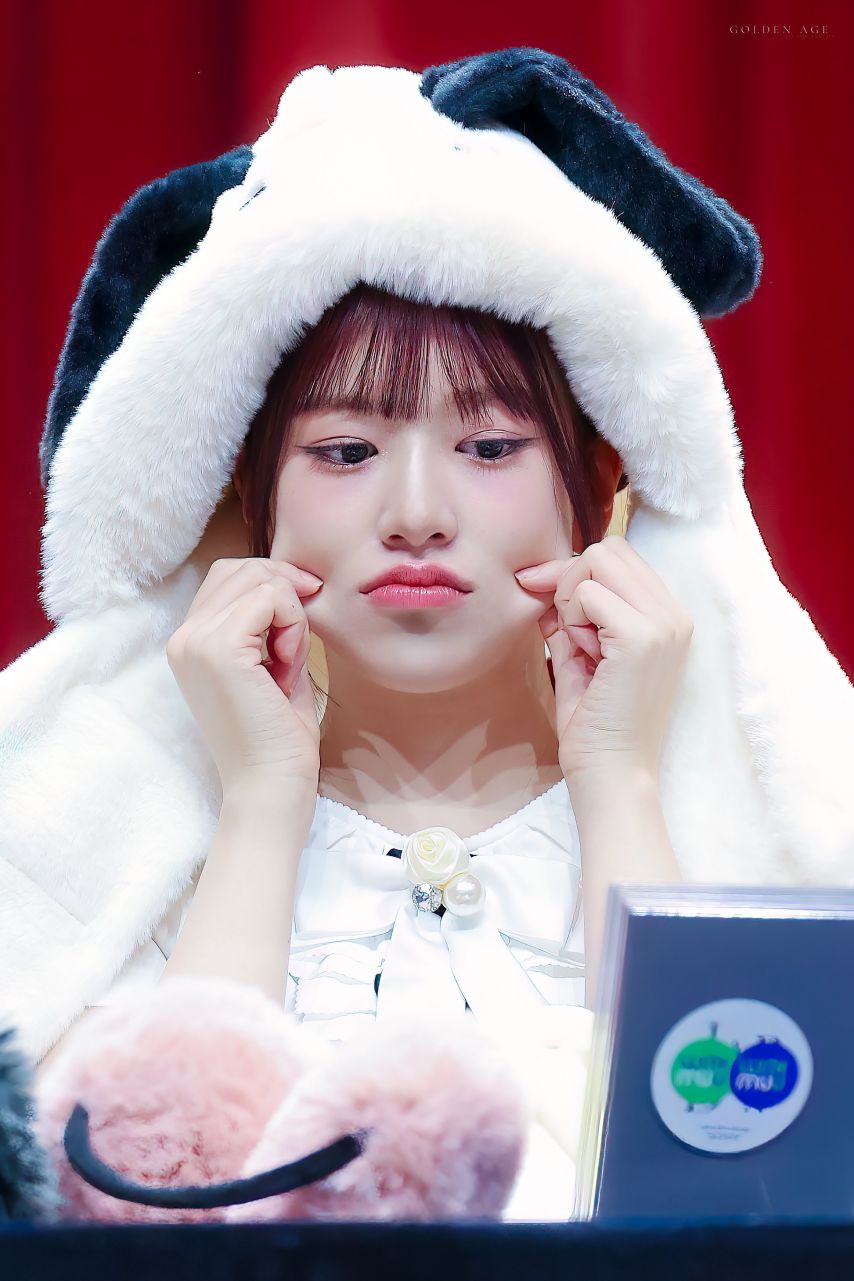안댕댕 안유진(아이브)