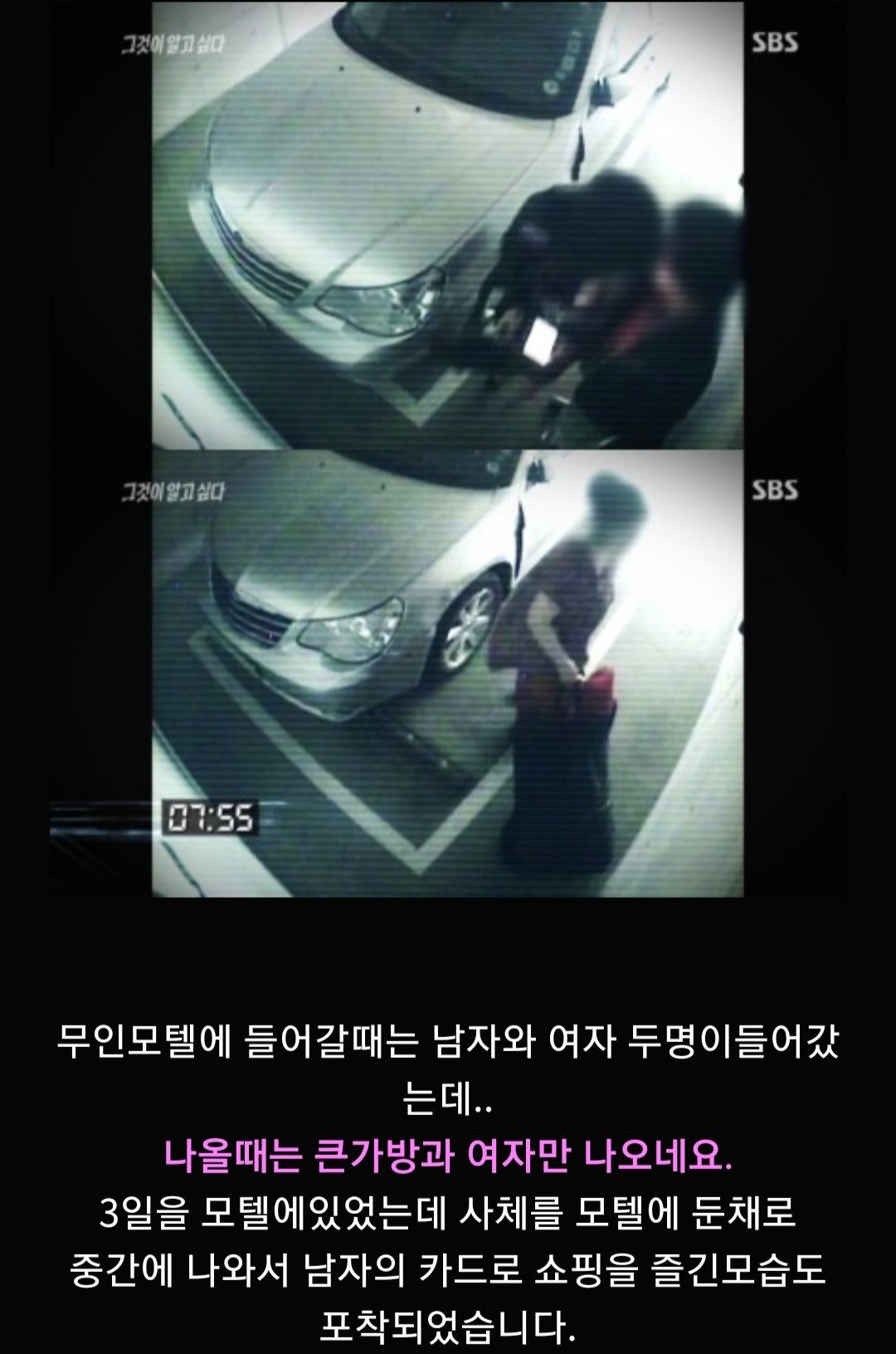 파주 토막 살인녀