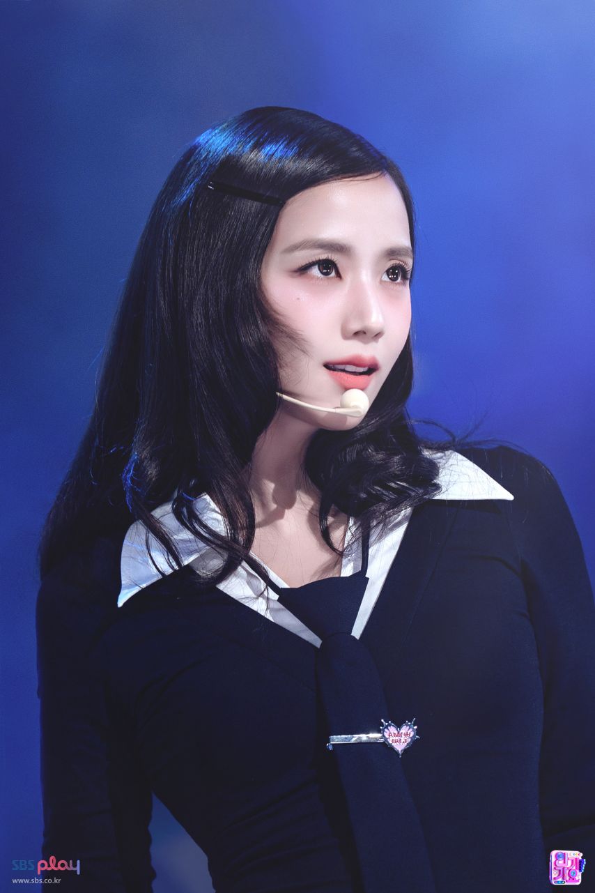 블랙핑크 지수 인기가요 현장포토