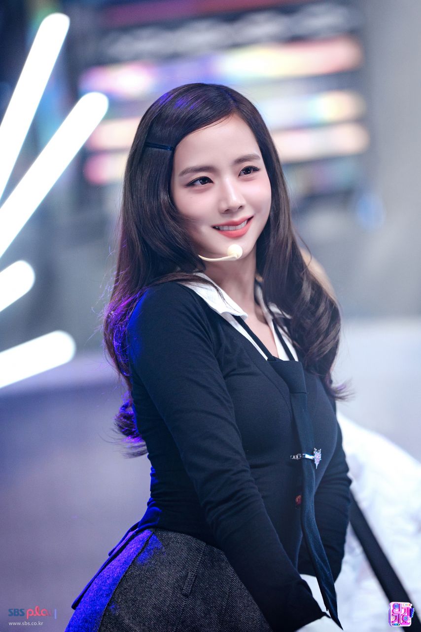 블랙핑크 지수 인기가요 현장포토