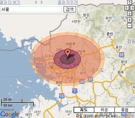 서울에 핵이 떨어진다면 발생하는 피해..