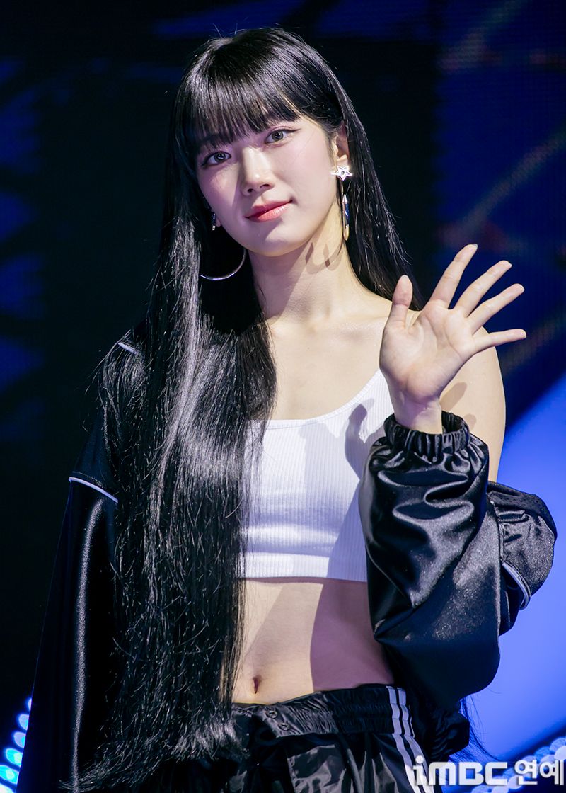 [르세라핌] 카즈하 배꼽