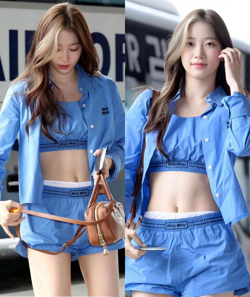 [르세라핌] 카즈하 배꼽