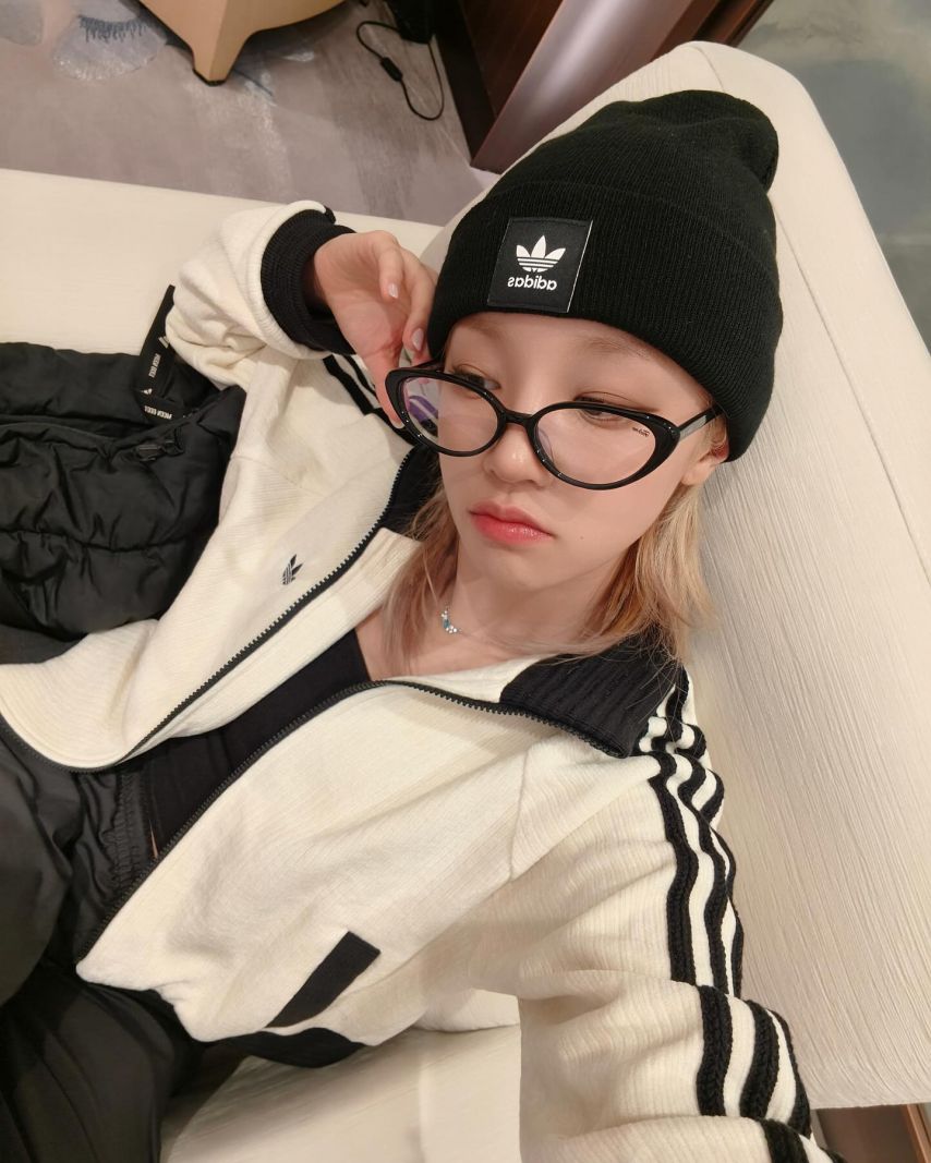 아이들 우기 SNS