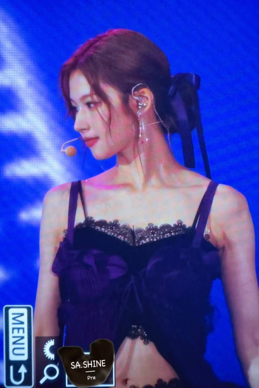 역시란 말이 나오는 트와이스 사나 란제리룩 섹시미