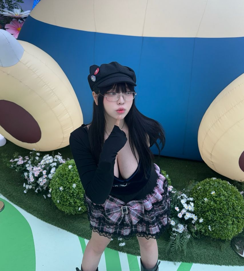 롯데월드 놀러간 송하나