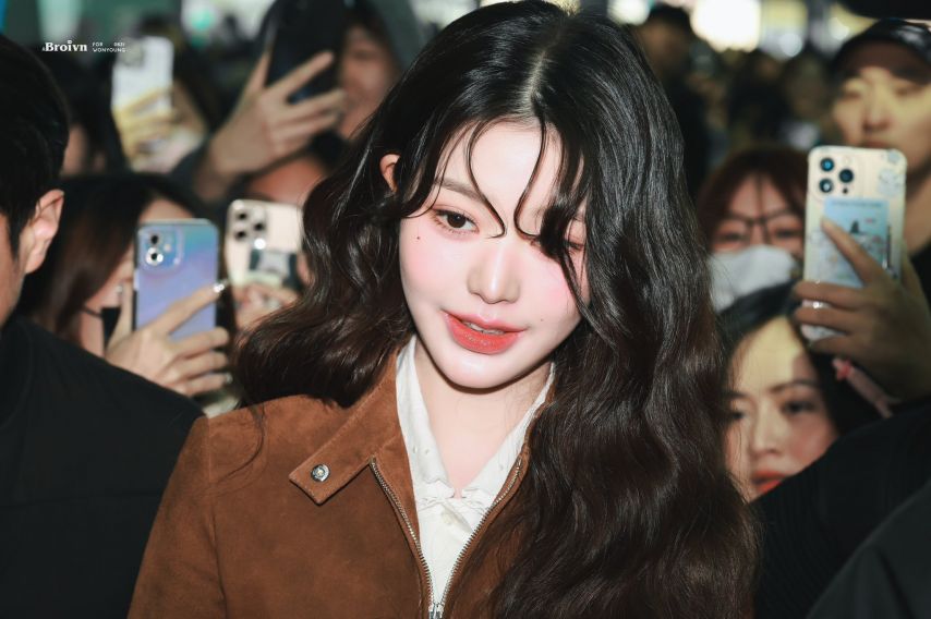 [아이브] 파리의 연인 카모패턴 밀리터리  장원영