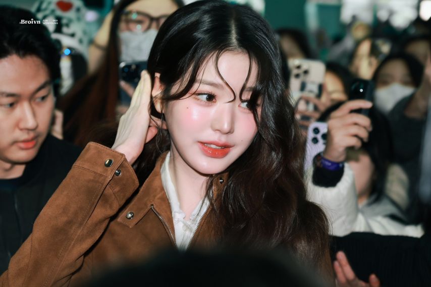 [아이브] 파리의 연인 카모패턴 밀리터리  장원영