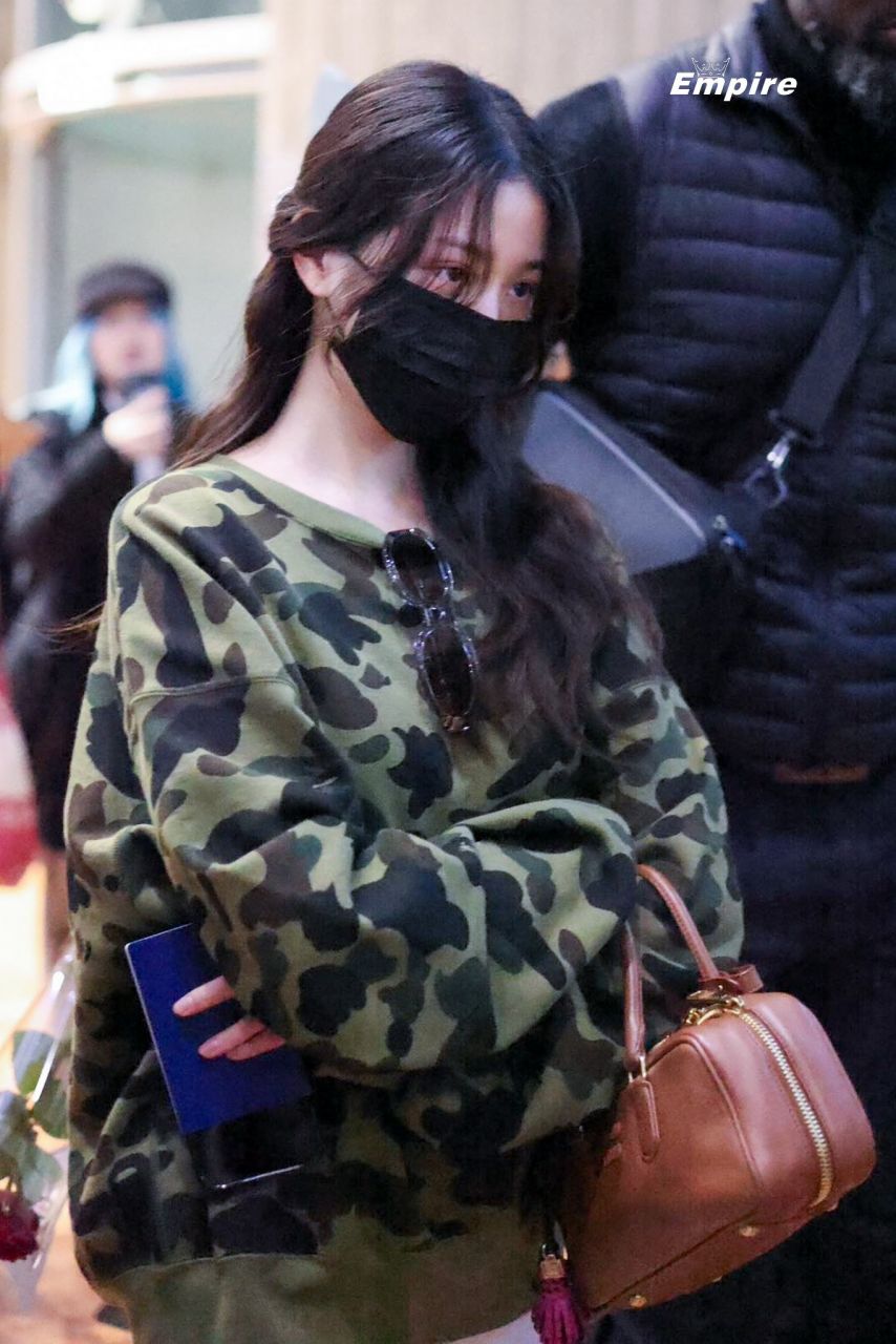 [아이브] 파리의 연인 카모패턴 밀리터리  장원영