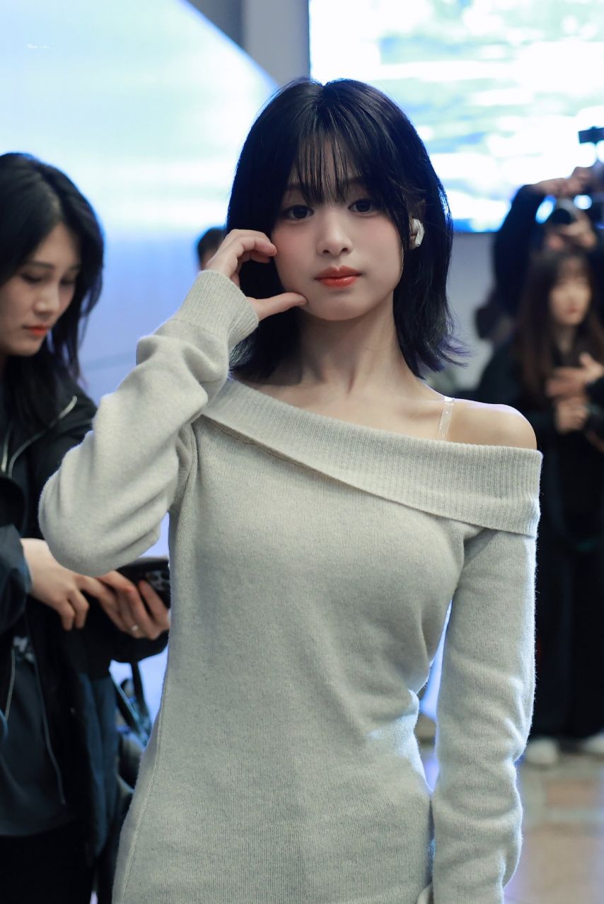 오늘자 머리스타일 단발로 바꿨다는 베이비몬스터 아현