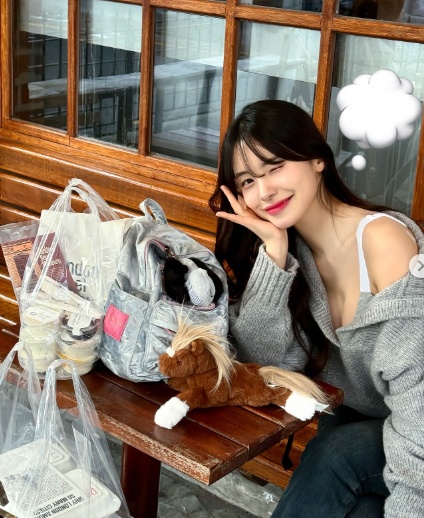 '대만이 반한' 이다혜, 파격 노출로 압구정 등장 '깜짝'