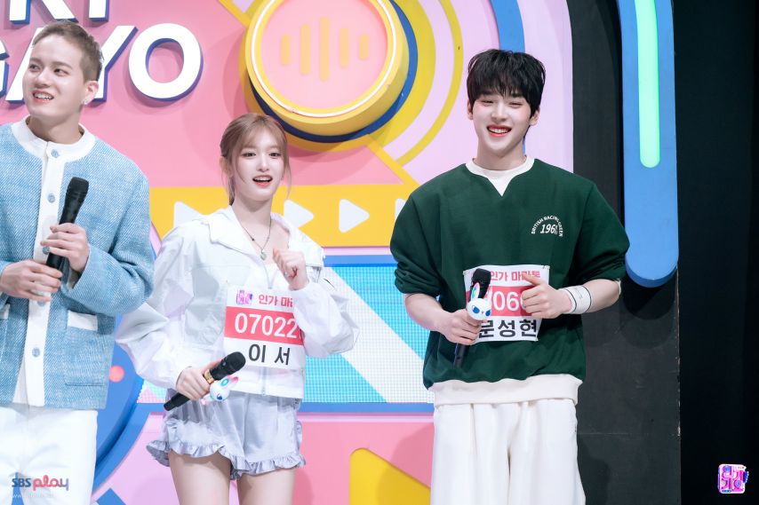 아이브 이서 인기가요 현장포토