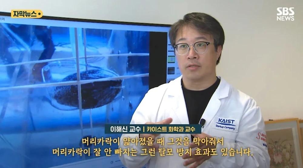 이번에는 홍합 껍데기로 탈모인들 현혹