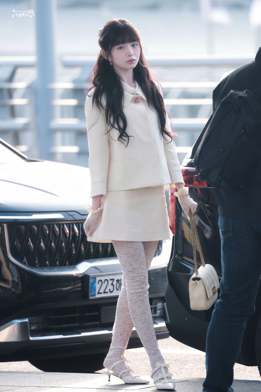 오늘자 상하이로 출국하는 아이브 레이