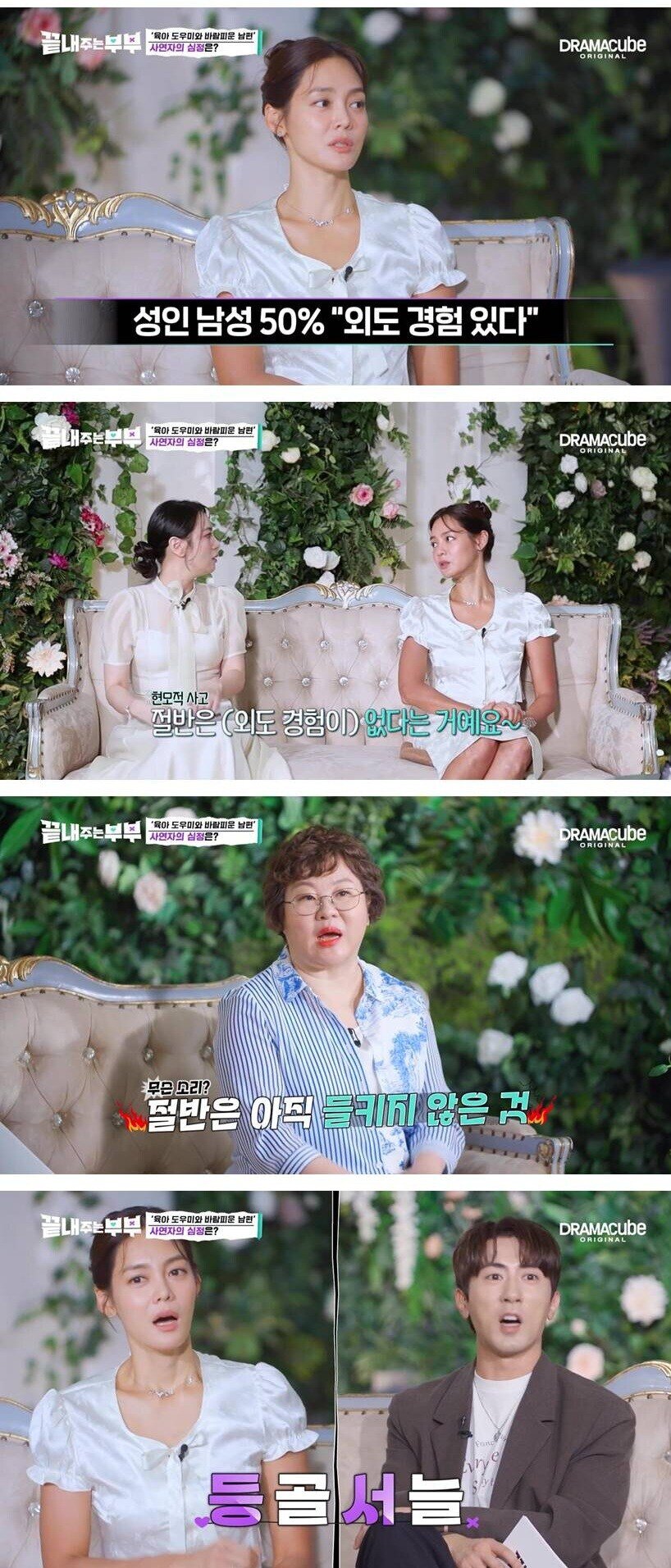 성인남성 50% "외도경험 있다"