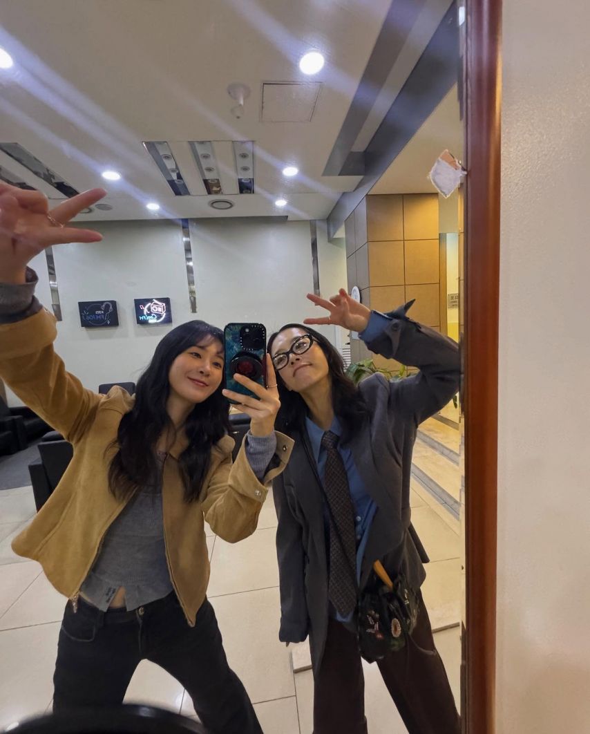 권유리 소녀시대 인별 with 곽선영 이설 침범