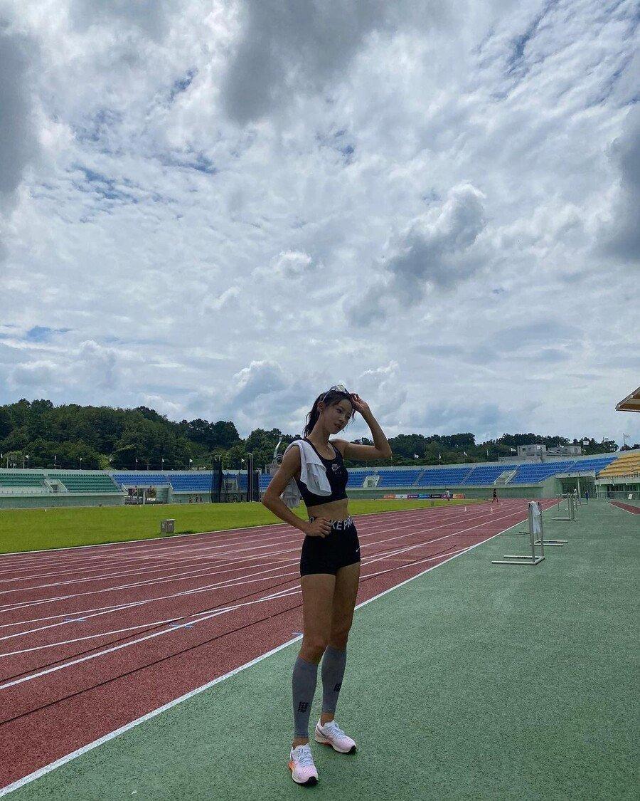 ㅇㅎ?) 육상 김민지 피지컬