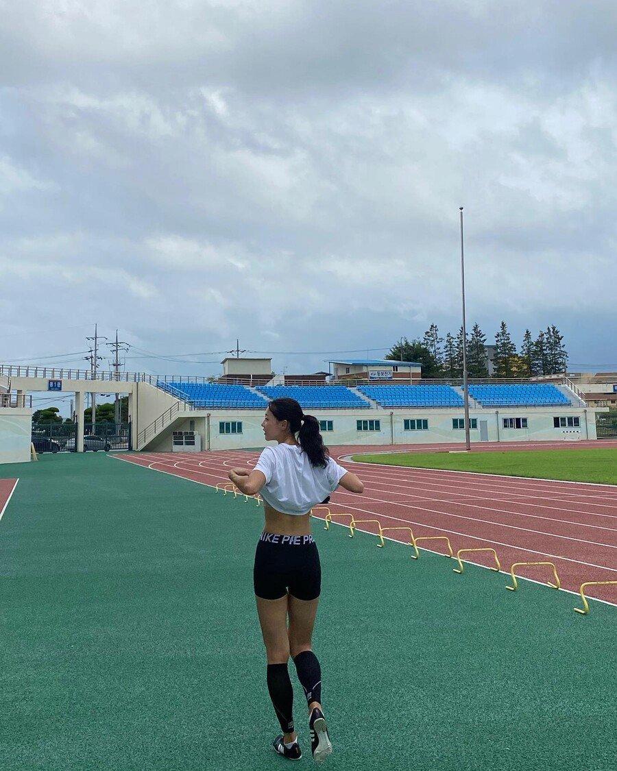 ㅇㅎ?) 육상 김민지 피지컬