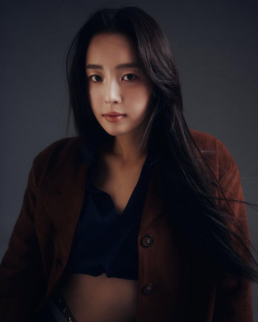 최예빈 ig 갈색 하트