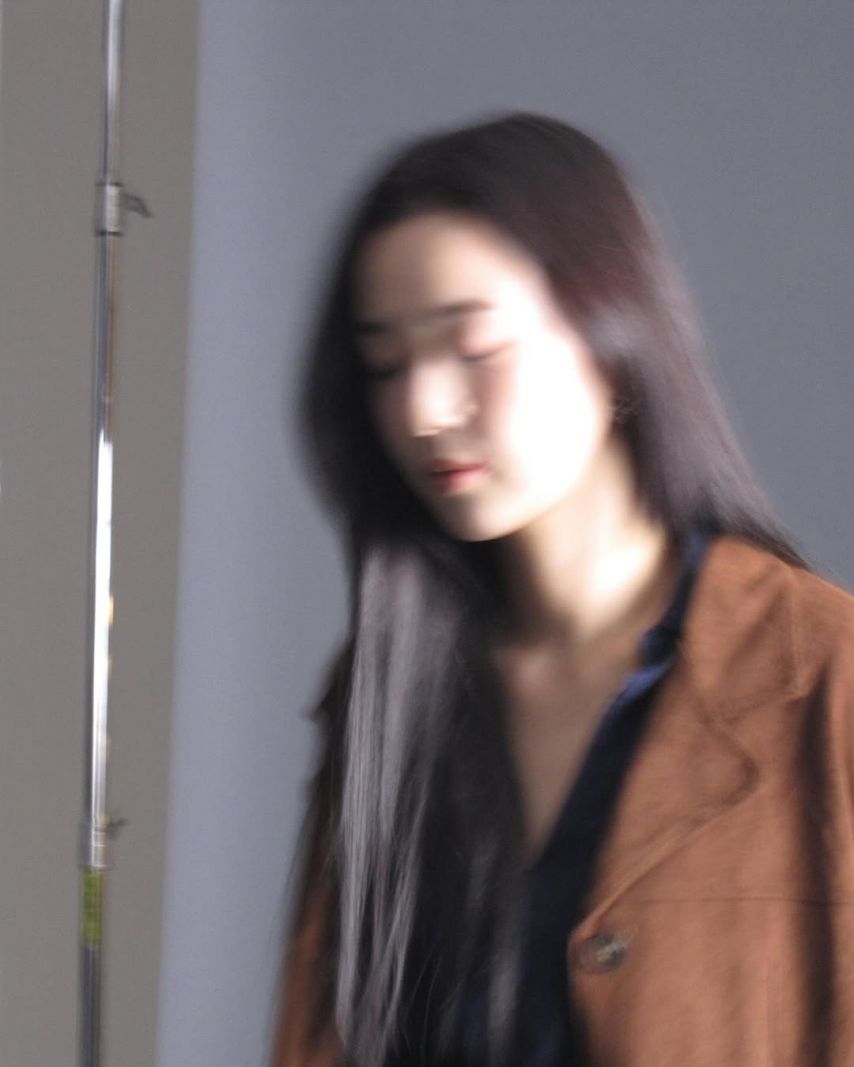 최예빈 ig 갈색 하트