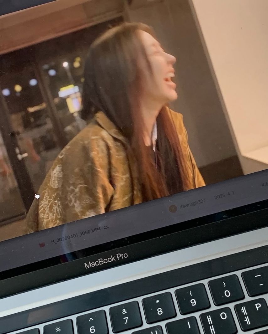 예원 (김예원) ig 7개월만에 내 유튭 촬영을 했다아...!