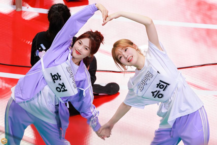 오마이걸 효정,승희 아육대