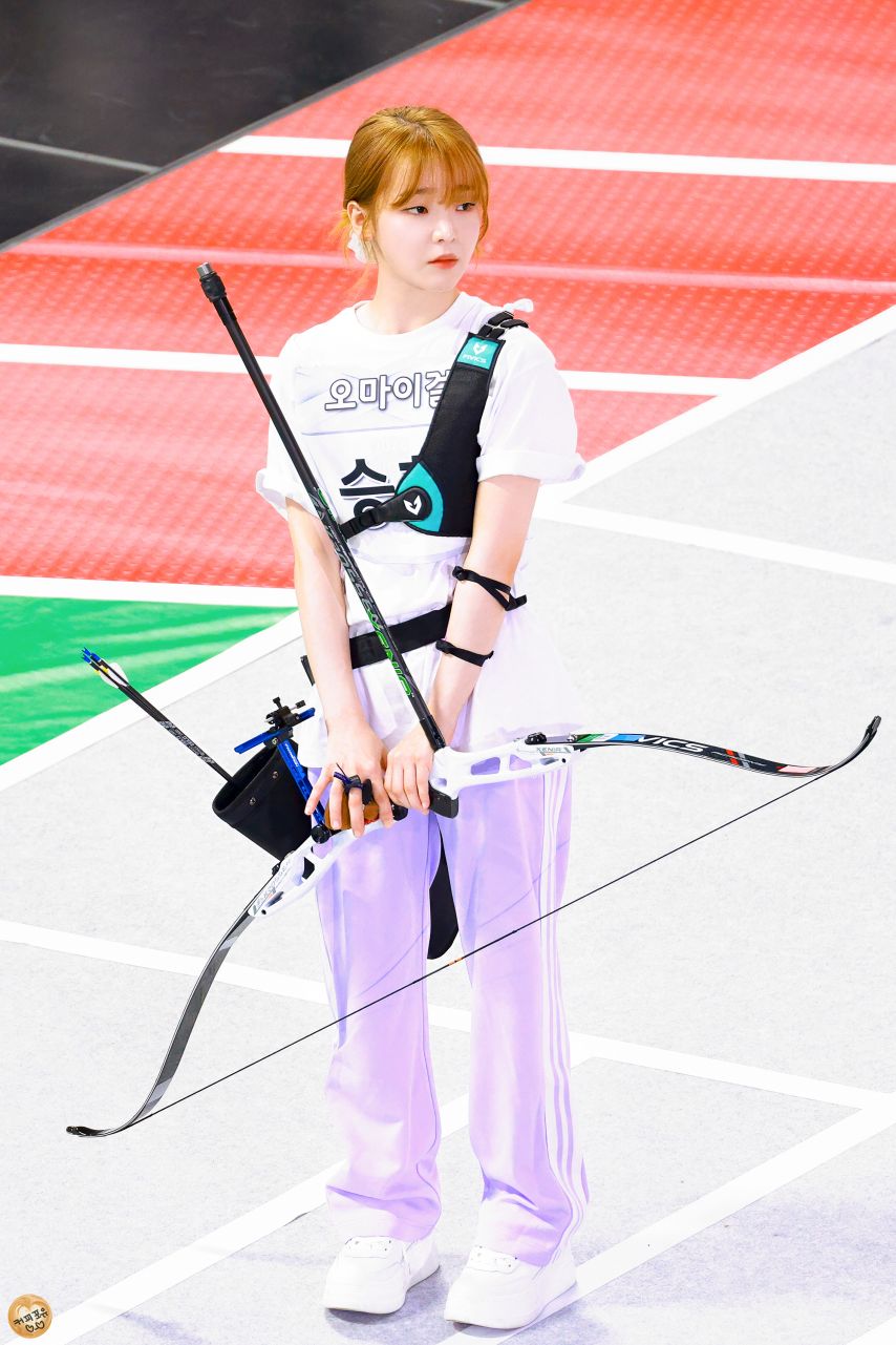 오마이걸 효정,승희 아육대