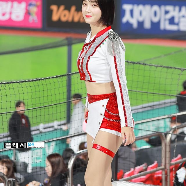 치어리더 정유민