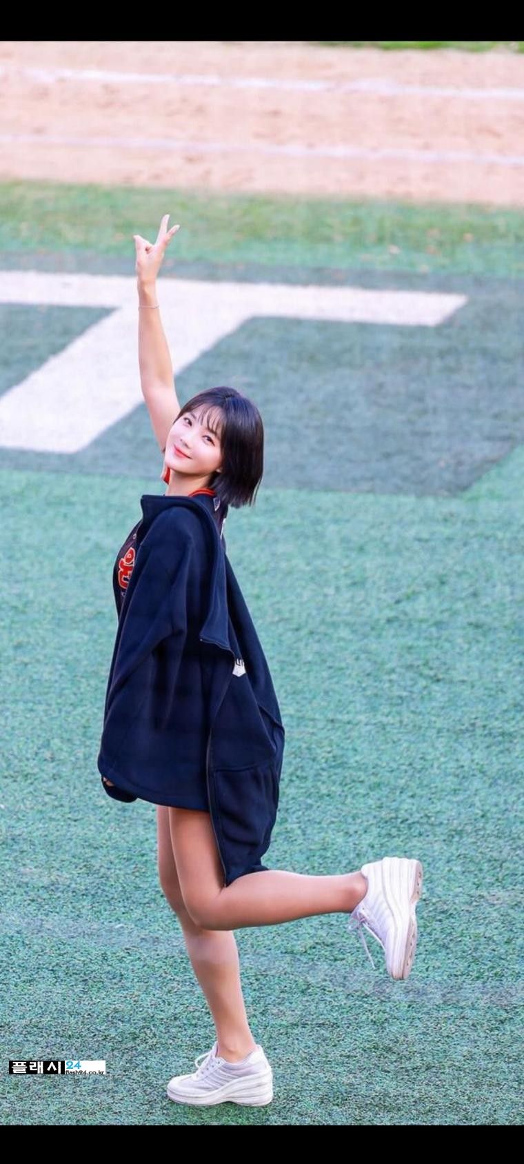 치어리더 정유민