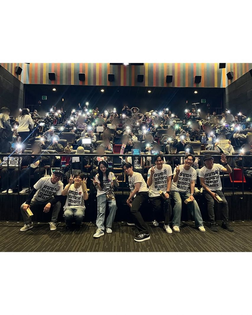 채원빈 ig 야당 무대인사 야당 100만 관객돌파