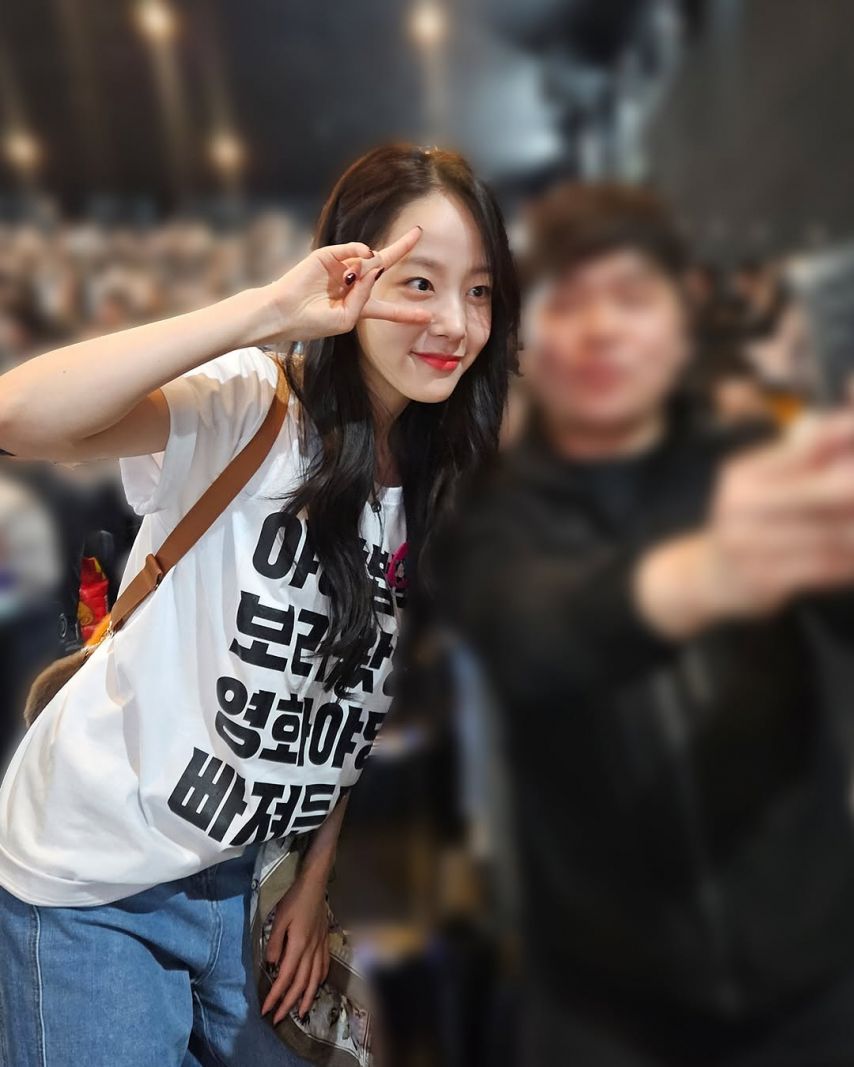 채원빈 ig 야당 무대인사 야당 100만 관객돌파