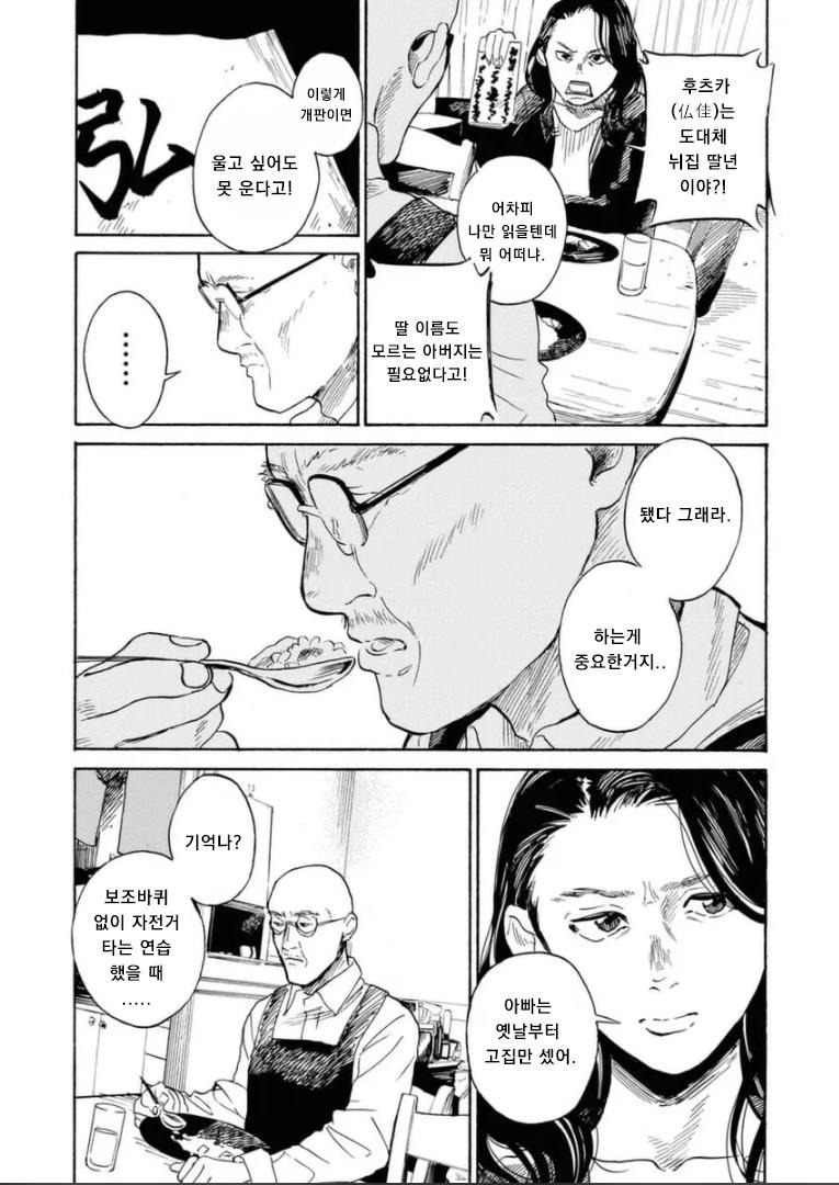 연락도 없이 찾아온 아빠.manhwa