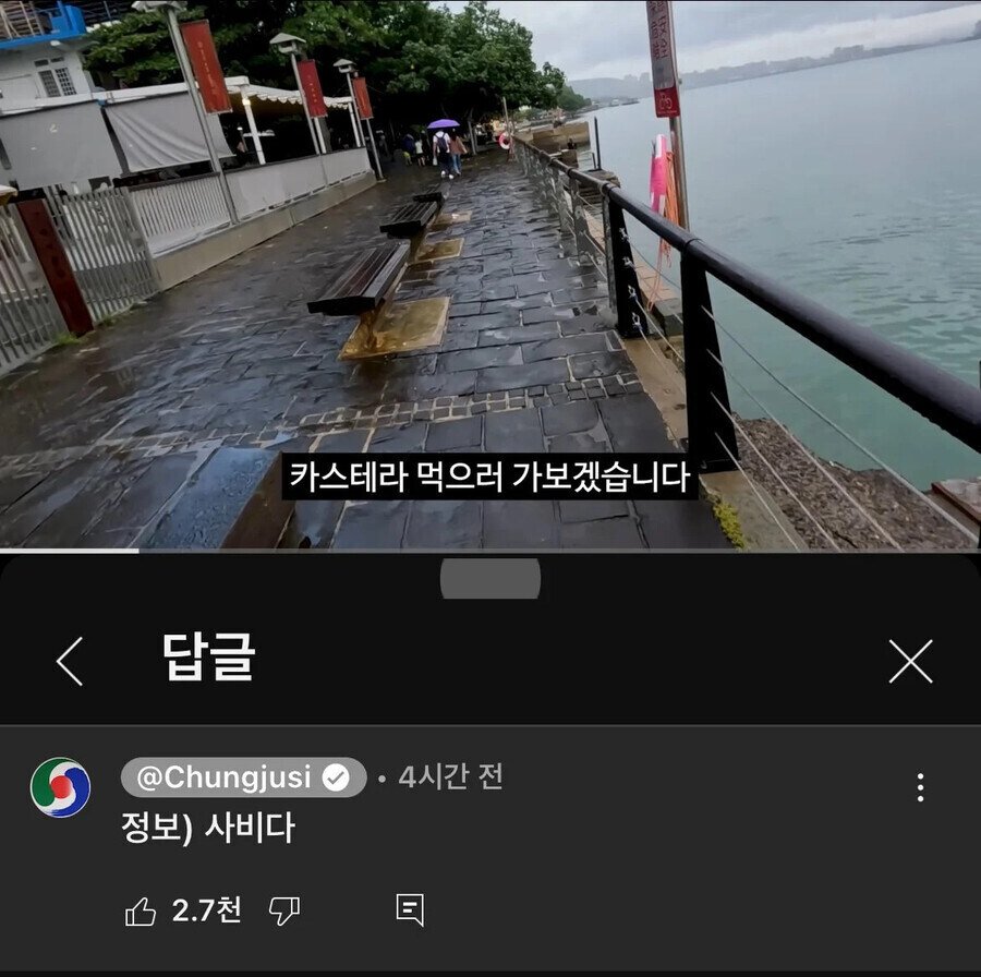 세금으로 대만 여행도 간 충주맨