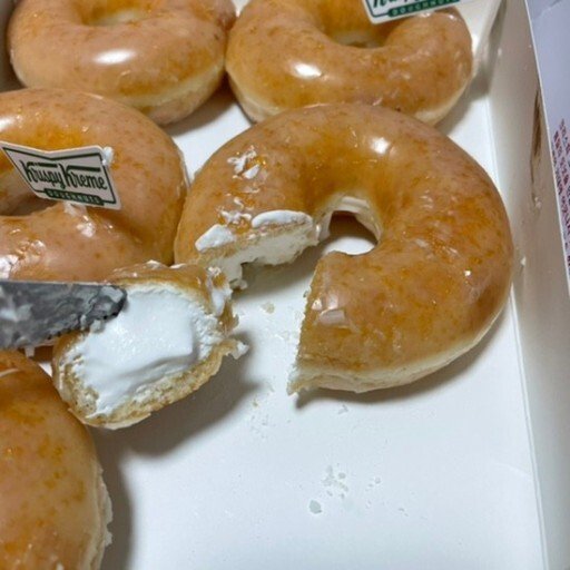 크리스피도넛 오리지널 우유크림필드